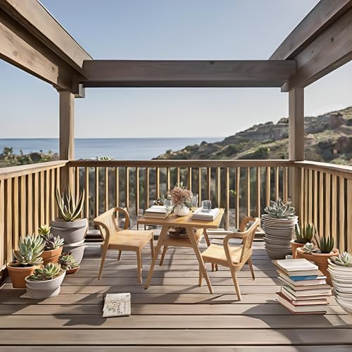3-Piece Modern Dining Set with Stackable Dining Chairs, Solid Wood Square Table and Chair Breakfast Table Set for 2 Person, Space Saving Dinette for Dining Room, Kitchen, Living Room, Patio-Nature - color: Nature