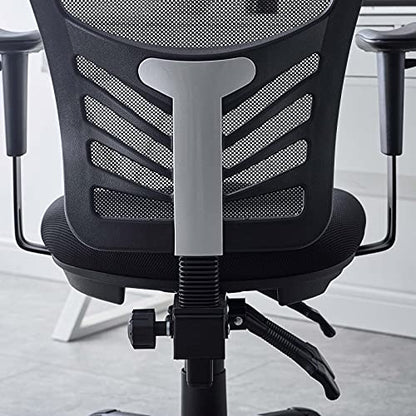Modway EEI-757-BLK Articulate Ergonomic Mesh Office Chair in Black - color: In Black