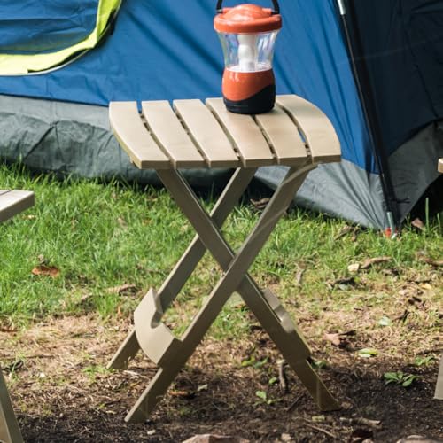 Adams Quik-Fold® Side Table - Portobello - color: Portobello