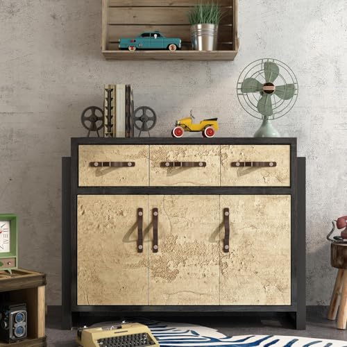 FunStick 24"x200" Aged Tan Textured Concrete Peel and Stick Wallpaper for Bedroom Living Room Accent Wall Paper Self Adhesive Vinyl Industrial Brown Cement Contact Paper for Walls Countertops Cabinets - size: 24" x 200"