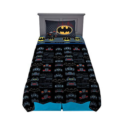 Franco Kids Bedding Super Soft Sheet Set, Twin, Batman - color: Batman, size: Twin