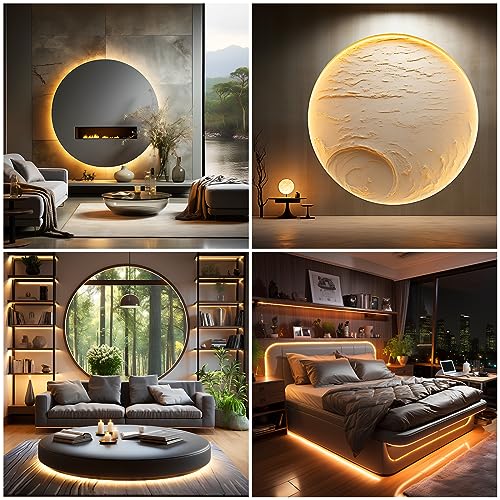 LED Strip Lights, COB Touch Dimmable 5V USB 3000K Warm White (6.56ft/2m) | 640 LEDs, Touch Stepless COB LED Strip, 10W Flexible, Bedroom Kitchen DIY Lighting Room Decor TV Lights - color: 6.56FT/3000K