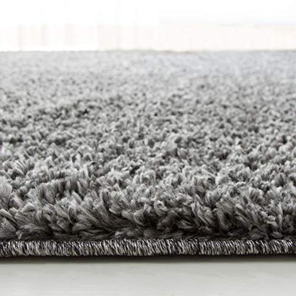 SAFAVIEH August Shag Collection Accent Rug - 2'3" x 4', Grey, Solid Design, Non-Shedding & Easy Care, 1.2-inch Thick Ideal for High Traffic Areas in Entryway, Living Room, Bedroom (AUG900F) - color: Grey, size: 2'3" x 4' (Rectangular)