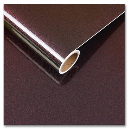CRE8TIVE Plum Burgundy Gold Glitter Wallpaper Stick and Peel Vinyl 12"x80" | Shimmer Iridescent Holographic Glitter Contact Paper, Waterproof, Self Adhesive, Glossy Purple Wallpaper for Bathroom Bedroom - color: Plum Burgundy Gold, size: 12" x 80"