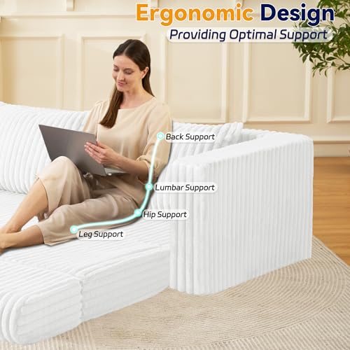 68" Loveseat Boneless Couch,4-in-1 Convertible Sofa Bed | Plush Fur Folding Futon Sofa Bed Couches w/1-Pillow for Living Room,High-Density Foam,No Assembly Required(Queen Grey) - color: Beige, size: Queen
