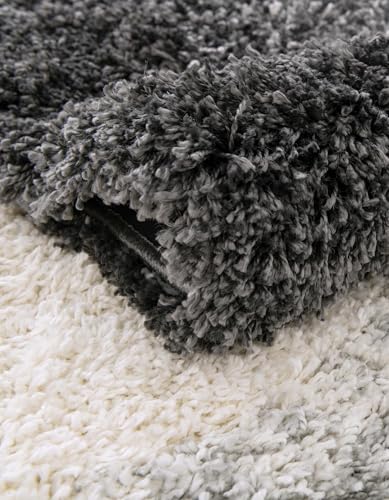 Rugs.com - Soft Touch Shag Rug – 3' 3 x 5' 3 Smoke Gray Shag Rug – Plush Accent Carpet for Bedrooms, Nurseries, and Playrooms - color: Smoke Gray, size: 3' x 5' (Rectangular)
