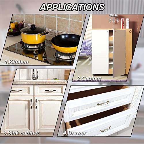Yitexin Kitchen Backsplash Wallpaper, 15.7'' x 196.8'' Aluminum foil Stickers Contact Paper, Self-Adhesive Oil Proof Heat Resistant Wall Sticker for Countertop Drawer Shelf Liners (Gold)