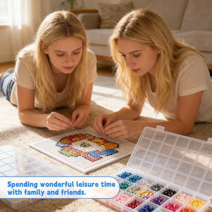 32-Grid Clear Plastic Beads Jewelry Organizer Box Small Parts Storage-6pack - color: 6 pack