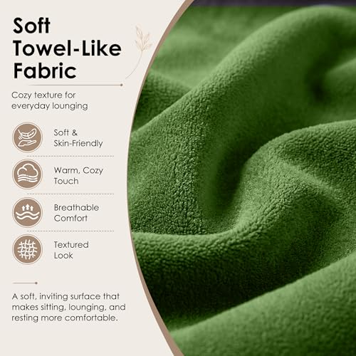 Dreamzie 55'' 3 in 1 Convertible Sofa Bed with USB Charging Ports, Pull Out Couch with Adjustable Backrest and Side Pockets, Sleeper Sofa for Living Room, Apartment, RV, Easy Assembly - Green - color: Green