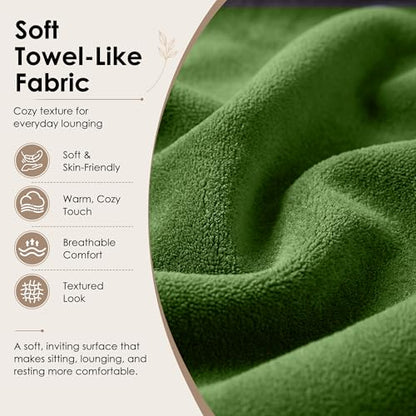 Dreamzie 55'' 3 in 1 Convertible Sofa Bed with USB Charging Ports, Pull Out Couch with Adjustable Backrest and Side Pockets, Sleeper Sofa for Living Room, Apartment, RV, Easy Assembly - Green - color: Green