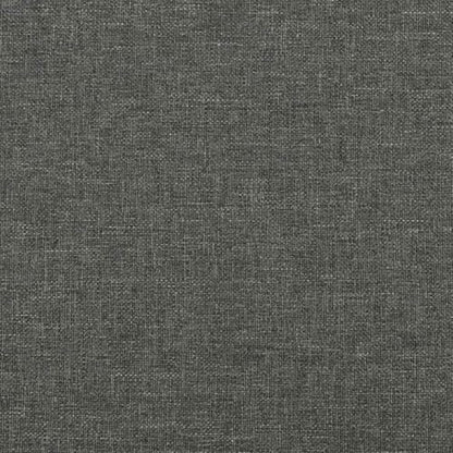 Queen Size Upholstered Bed Frame, Dark Gray Polyester Fabric Platform Bed with Sturdy Engineered Wood Slats, Modern Low Profile Bed Base, No Box Spring Needed - color: Dark Gray, size: Queen & 13.8"