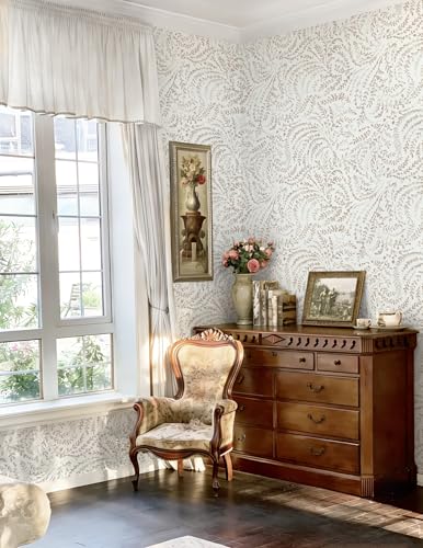 Peel and Stick Wallpaper Modern Boho Contact Paper Neutral Beige Wall Paper Removable Waterproof Self Stick Renter Friendly Wallpaper for Bedroom Living Room Bathroom Kitchen Vinyl 17.3"x78.7" - color: Light Brown, size: 17.3" x 78.7"