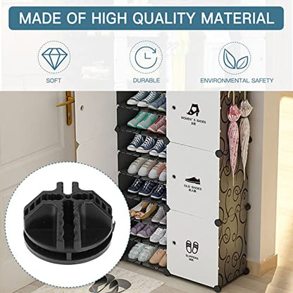 VICASKY DIY Cube Storage Connectors 20 Pcs Abs Plastic Modular Organizer Clips for Wire Bins
