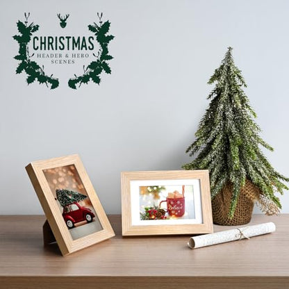 4x6 Frame Natural, Solid Wood 4 x 6 Picture Frame with Acrylic Plexiglass for 3.5x5 with Mat, Tabletop and Wall Display Photo Frames 4x6 Natural, 4 Pack - color: Natural, size: 4x6