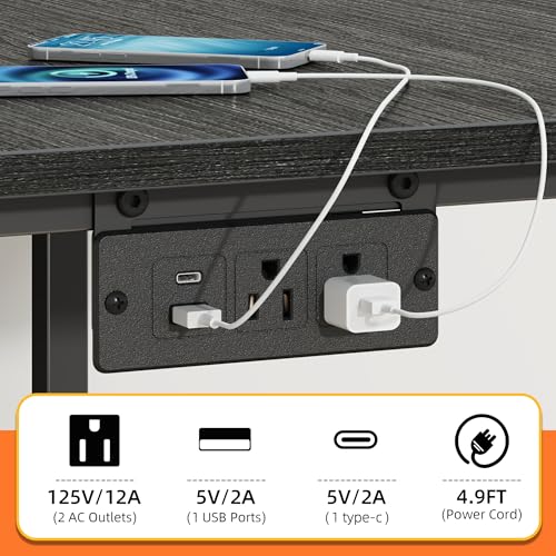 YAOHUOO 3 Tier Large Printer Stand with Power Outlet/Adjustable Shelf | 23.6"x19.6" Large Top,Fit 2-3 printers,Rolling Cart with Wheels,Table for Home Office,Fit 3D Printer/Heat Press/Laser,Black - color: Black, size: 23.6"×19.6"