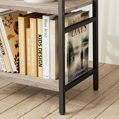 Coat Rack Freestanding with 3 Shelves and 7 Hooks | Coat Stand, Hall Tree Free Standing, Clothes Rack Stand Organizer, Industrial Style, Greige and Black - color: Greige and Black, style: 3 Shelves