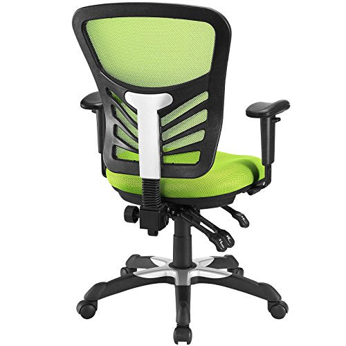 Modway Articulate Ergonomic Mesh Office Chair in Green - color: In Green