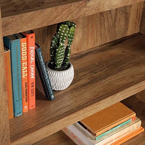 Sauder Miscellaneous Storage 3-Shelf Bookcase/ Book shelf, Sindoori Mango finish - color: Sindoori Mango Finish
