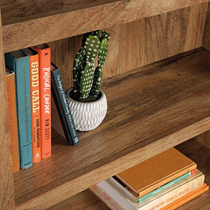 Sauder Miscellaneous Storage 3-Shelf Bookcase/ Book shelf, Sindoori Mango finish - color: Sindoori Mango Finish