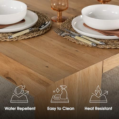 Transformer Table Solid Wood Extendable Dining Table, Natural | Expandable Dining Room Table, Space-Saving Furniture, Kitchen and Dining Room Furniture, Table + Bench + Coffee Table - color: Natural, size: Table + Bench + Coffee Table