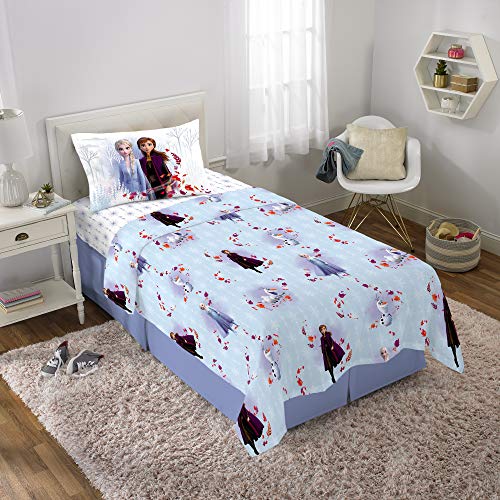 Franco Kids Bedding Super Soft Sheet Set, Twin, Disney Frozen 2 - color: Disney Frozen 2, size: Twin