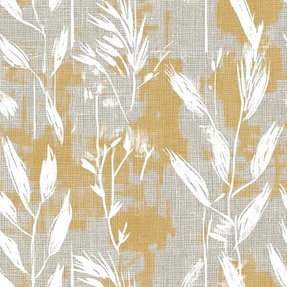 Modem Abstract Leaves Peel and Stick self Adhesive Wallpaper - 128''x32'' - color: X14, size: 128"x32"