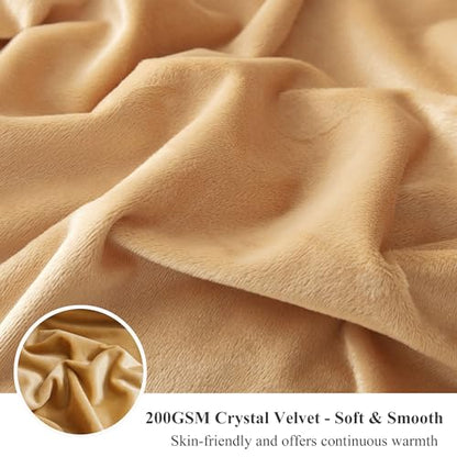 XeGe Cheetah Print Fluffy Faux Fur Duvet Cover Set, Twin, Leopard Brown | 2 Pieces Shaggy Farmhouse Fuzzy Bedding Set(1 Faux Fur Leopard Print Comforter Cover + 1 Furry Pillowcase), Zipper Closure - color: Cheetah Print Brown, size: Twin