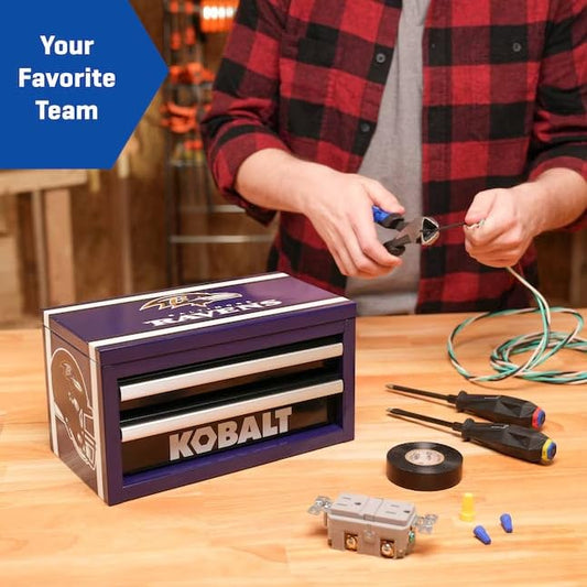 K.balt Mini Toolbox Baltimore - color: Purple, size: 2 Drawer