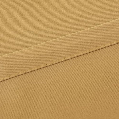 INLINAS Blackout Curtains with Sheer Overlay, Gold, 52x108 Inches | Grommet Top Double Layer Curtains for Bedroom and Living Room Thermal Reduction Light Blocking and Energy Saving, Set of 2 - color: Gold, size: 52"W x 108"L (Pack of 2)