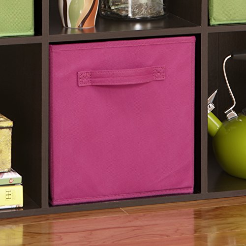 ClosetMaid 3880 Cubeicals Fabric Drawer, Fuchsia, 2-Pack - color: Fuchsia, size: 2-Pack, style: 2-Pack