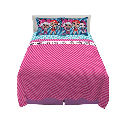 Franco Kids Bedding Super Soft Sheet Set, Full, L.O.L. Surprise - color: L.o.l. Surprise, size: Full