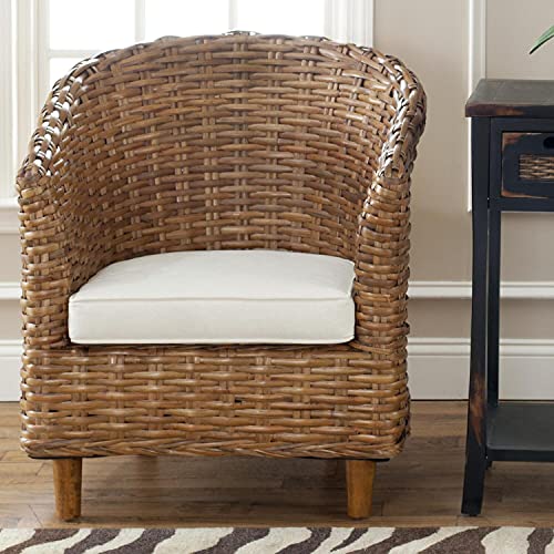 Safavieh Home Collection Omni Honey Barrel Chair - color: Brown
