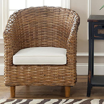 Safavieh Home Collection Omni Honey Barrel Chair - color: Brown