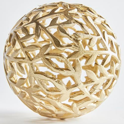 NAPA Home & Garden, Celine ORB Medium, 6 x 6 x 6, Gold