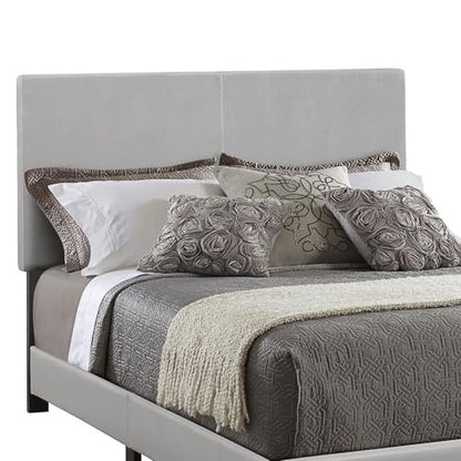 Grey Upholstered Bed Frame