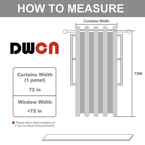 DWCN Blackout Curtain Panel for Bedroom - Thermal Insulated Energy Saving Grommet Blackout Drapery for Girls Patio Door, Room Divider Long Curtain, Blush Pink, W72 by L72, 1 PC - color: Blush Pink, size: 72"W x 72"L (Pack of 1)