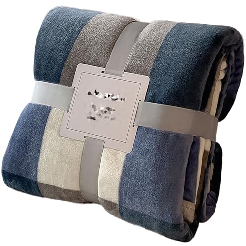 Fleece Throw Blanket for Sofa & Bed, Soft Warm Fluffy Blanket Double/Single, Versatile All Season Couch Blanket, Lightweight Cozy Blanket for Armchair, Living Room, Office(A10,200x230cm/78x90in) - color: A10, size: 200x230cm/78x90in