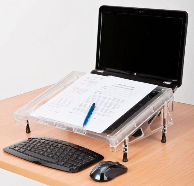 Microdesk Document Holder/Writing Surface (Compact), Transparent