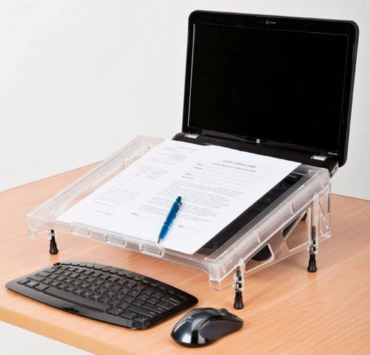Microdesk Document Holder/Writing Surface (Compact), Transparent