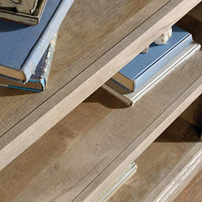 Sauder Miscellaneous Storage 3-Shelf Bookcase/ Book Shelf, Lintel Oak finish - color: Lintel Oak Finish