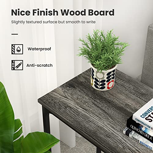 Ecoprsio Console Table Sofa Table with Mesh Shelves, 2 Tier Entryway Table Foyer Table for Entryway, Front Hall, Hallway, Sofa, Couch, Living Room, Coffee Bar, Kitchen, Grey, 32 Inch - color: Grey, style: 2-Tier