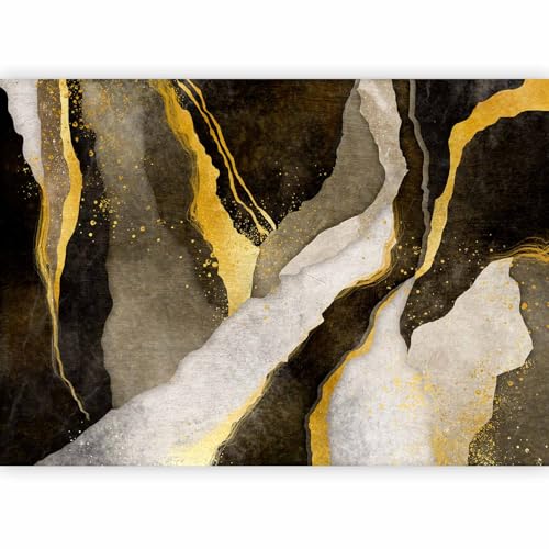 Wall Mural Abstract 77x55 in - Peel and Stick Self-Adhesive Wallpaper Removable Large Sticker Foil Wall Decor Print Picture Design Marble Like Painted a-A-10203-a-b - color: #05, size: 77"Wx55"H Self-Adhesive