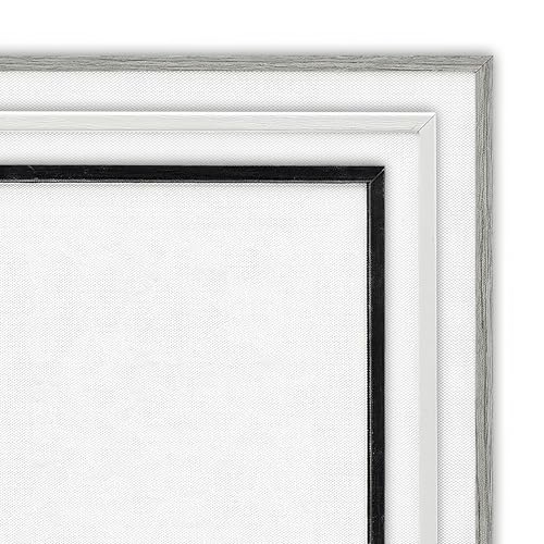 'Minimal Woman Line Drawing'| Framed Giclee Art | Stupell Industries | Gray, 16 x 24 Inches, Easy to Hang and Sturdy, Made in USA, by Creative Studio - color: Farmhouse Gray (Textured), size: 24"L x 16"W