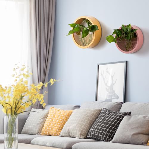 Hanging Flower Pots Vertical Gardening for Limited Spaces Simple Installation Modern Interior Design Creative Wall Planter