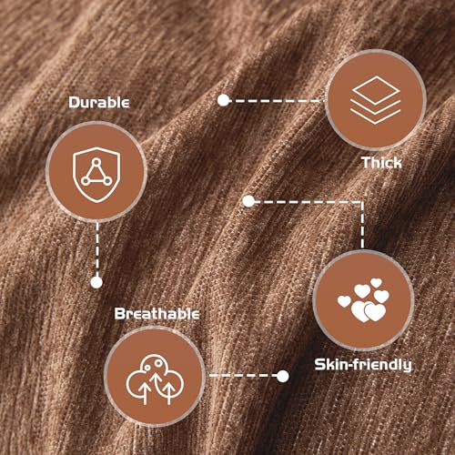 MMEETSKY Small Couch Cover Sofa Covers Washable, Chenille Soft Throws Cover for Loveseat, Sofa Slipcover Multi-Use Furniture Protector for Dogs Pets, 71" x 102", Camel - color: Tassels Edge-camel, size: 71"x 102"