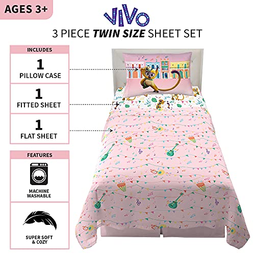 Franco Kids Bedding Super Soft Sheet Set, Twin, Sony Vivo - color: Sony Vivo, size: Twin