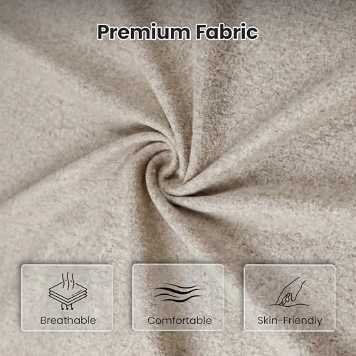 MALOL 75.6" Cloud Boneless Sofa, Loveseat Couches with 4 Pillows, Modern Living Room 2 Seater Sofa for Small Space, Apartment, No Assembly, Camel - color: New Camel, size: 75.6"