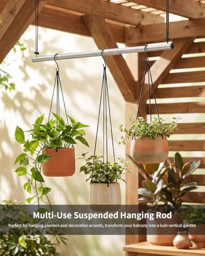 BaiNong Adjustable Closet Hanging Rod 17-30" Silver 4 Pack | Closet Rod Extender Heavy Duty Double Hanging Closet Rod, Walk-in Closets, and Clothes Rack to Maximize Storage Space - color: Silver