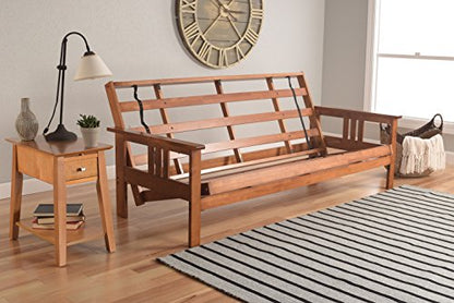 Kodiak Futons Monterey Futon Frame, No Drawers, Barbados - color: Frame Only, size: No Drawers, style: Barbados Finish
