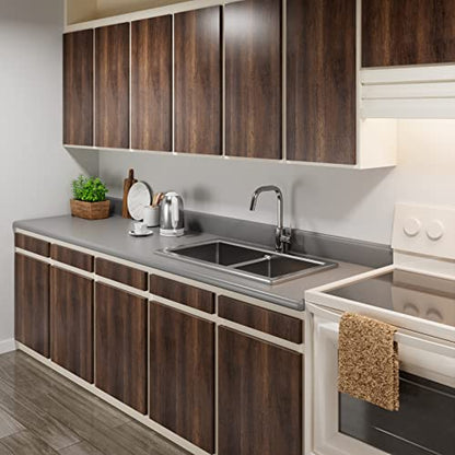 200"x17.7" Wood Grain Contact Paper Wooden Contact Paper for Cabinets Removable Vinyl Wrap Wood Decorative Peel and Stick Woods Wallpaper Self Adhesive Wooden Look Wallpaper for Countertops - size: 17.7" x 200"